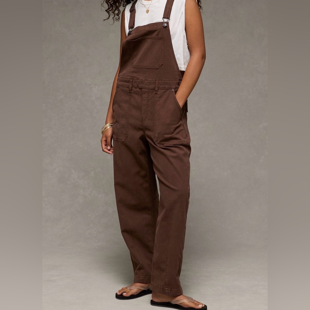 🤎AE barrel overalls🤎